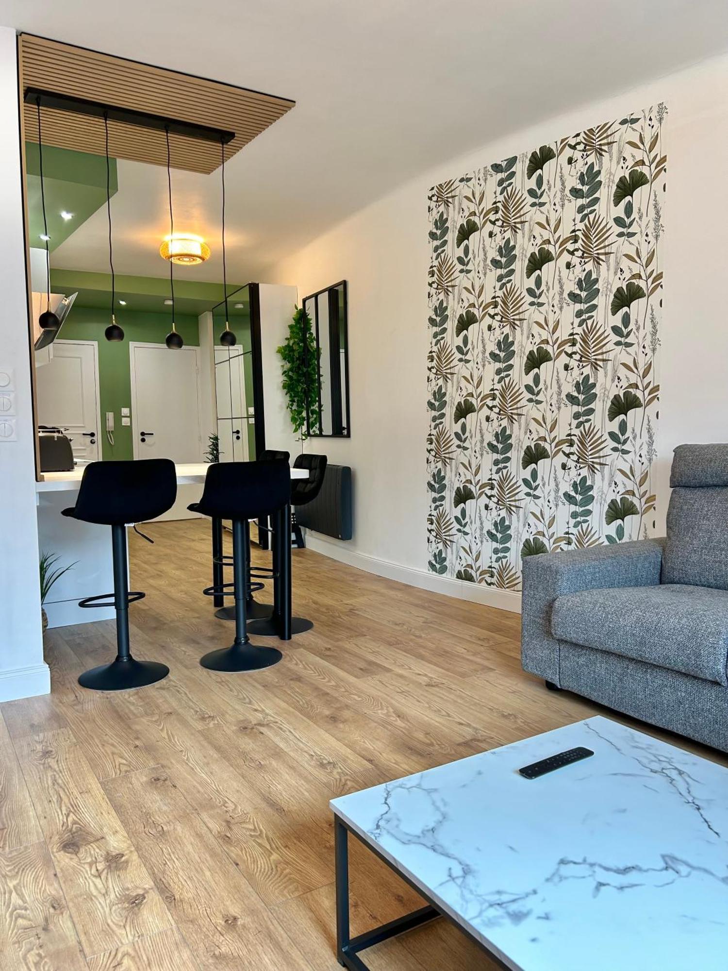 Le Chardon- Appartement 2Chambres- Avec Stationnement ナンシー エクステリア 写真
